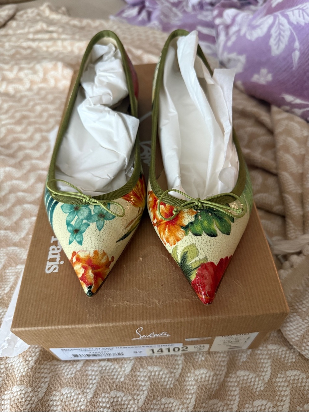 Christian Louboutin Solasofia Flat Calf size 7B